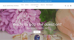 Desktop Screenshot of bluesapphirestones.com